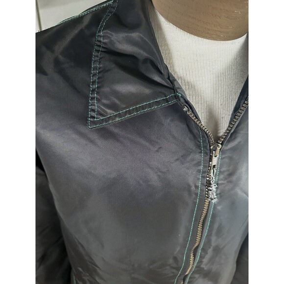 Vintage 90’s Kool Cigarettes Team Kool Green Embroidered Jacket - Picture 5 of 7